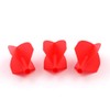 CUESOUL TERO AK4 Red Dart Flights Shield Shape Set of