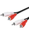 Goobay 50029 Stereo RCA Cable 2x RCA, 2.5 m Cable