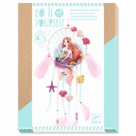 DJECO Mermaid 37962 Dream Catcher for Cute Mermaids, Multi-Colour (1)