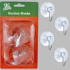 SHATCHI 12Pcs Heavy Duty Suction Hooks – 53mm, Multi-Purpose Reusable