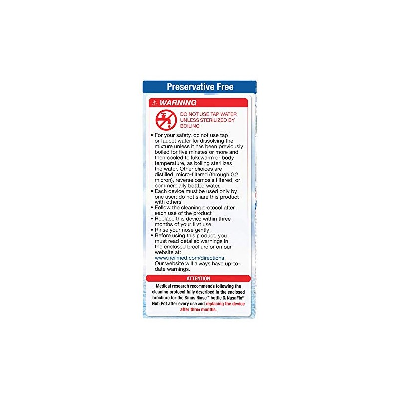 Kit de biberón para adultos de enjuague sinusal de 8