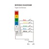 Baomain Warning Continuous Light 24V DC Industrial Blue LED Signal