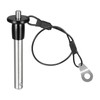 sourcing map Ball Locking Pins, 304 Stainless Steel Grip Push-Button