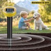 Snake Repellent for Yard 10 Pack, Ultrasonic Mole Repellent,Solar Powered