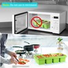 Ztomine Silicone Freezer Tray With Lid - Silicone Freezer Food