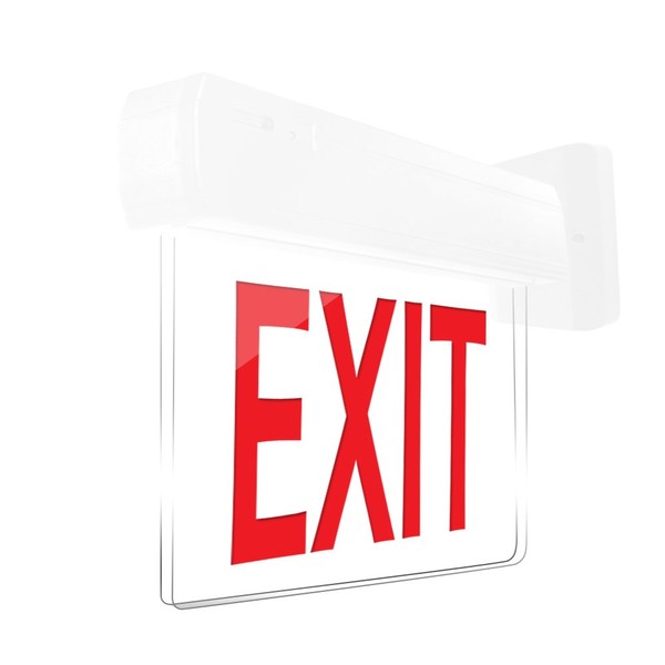 eTopLighting [6 Pack] Edge Lit Exit Sign LED Light Panel,