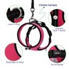 Yesito Adjustable Chicken Harness Diaper (5.4ft Leash) – Breathable &