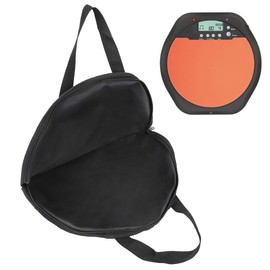 JTLB 16 Inch Drum Bag 12 Portable 14 Inch Dumb Drum Practice Pad Bag Black Oxford Cloth Carrying Bag Case