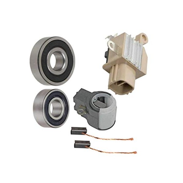 Alternator Rebuild Kit Compatible with Toyota 2010-2014 Tundra, Regulator, Brushes,