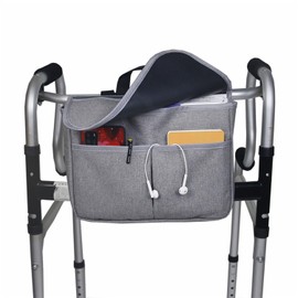 Wheelchair Bag, Wheelchair Side Bag, Armrest Accessories, Wheelchair Armrest Bag Accessories, Waterproof Fabric Armrest Bag, Mobility Aid Wheelchair Accessories Bag, Armrest Hanging Handle Holder