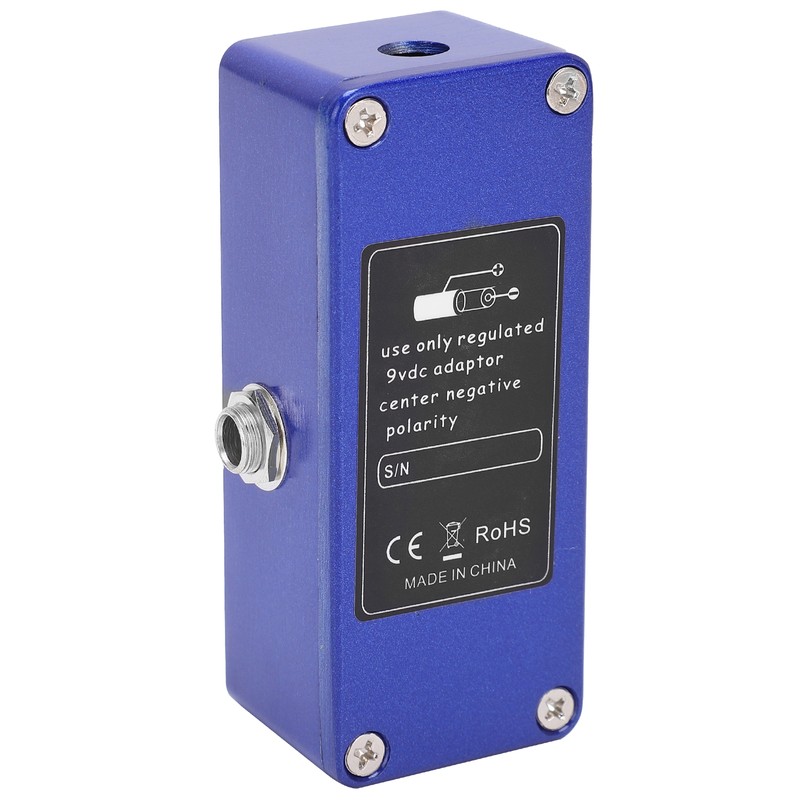 Guitar Effect Knob Control Adjustable Booster Pedal with DIP Switch
