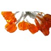 Greenbrier Seasonal Pumpkin LED String Lights 12 White LEDs Indoor