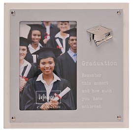 Widdop & Co. Graduation Congratulations 6x4'' Photo Frame - Remember this Moment - by Celebrations