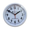 Ravencourt RC008W Radio Controlled Classroom Clock in White 21cm