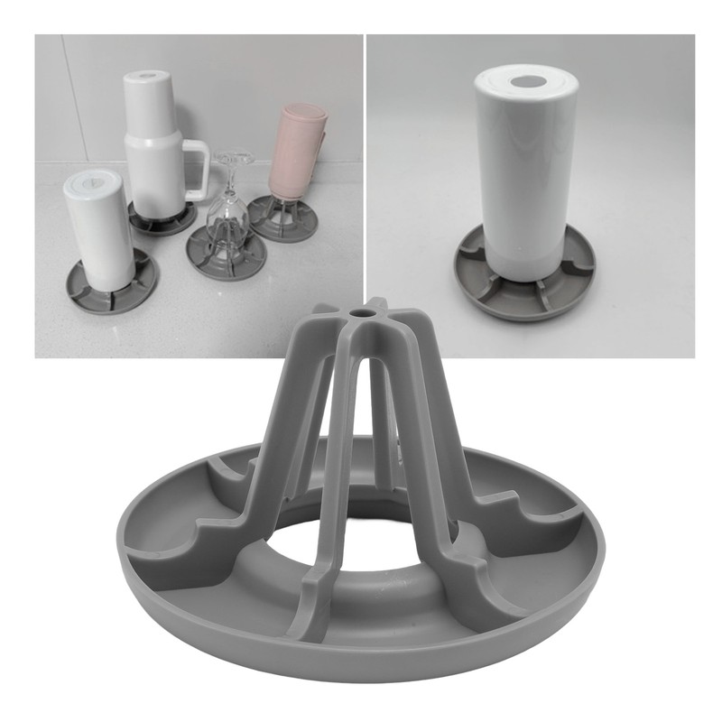 2pcs Water Bottle Drying Rack Multipurpose Fast Drying Hollow Design