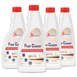 NXPPYY Floor Cleaning Solution Compatible with Roborock Q5/Q7/Q8/S7/S8/Qrevo Series, All Robot Vacuums & Wet Dry Vacuum, Floor Cleaner for Mopping, 4 Bottle Floor Cleaner Refill