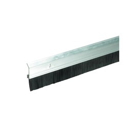Frost King SB36 2 x 36" Extra Aluminum/Brush Door Sweep, Silver
