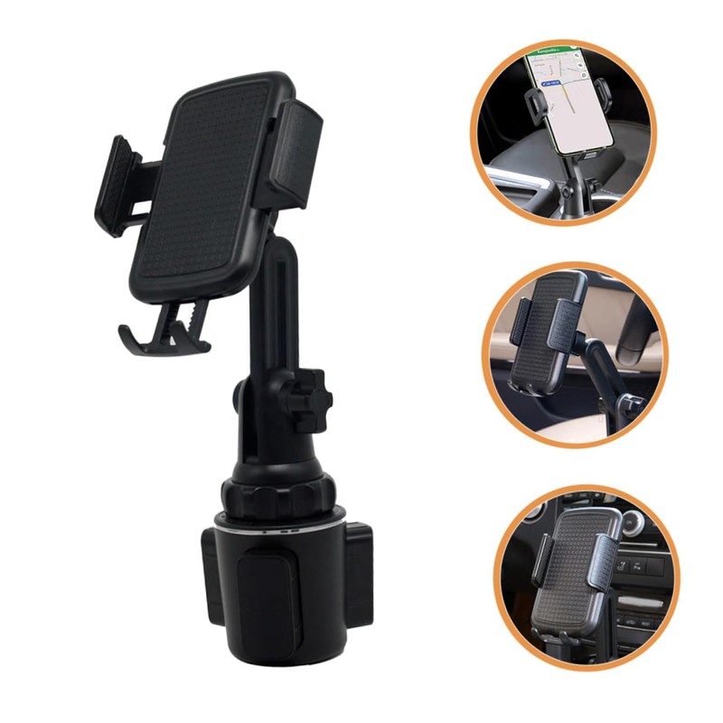 GRIRIW Djustable Car Phone Holder Cup Phone Mount Easy Install