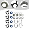 New 4 Set New Fuel Injectors Seals Repair Kit 06H998907A
