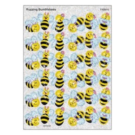 Trend, Inc. Buzzing Bumblebees Sparkle Stickers, 72 CT