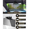 Woqucute Sun Visor Extender for Car, UV400 Polarized Car Visor