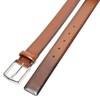 HUGO, Gregor Smooth Leather Belt, chestnut brown, 30