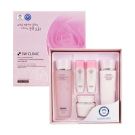 3W Flower Effect Moisturizing Skin Care 3-piece Set / 3W 플라워 이펙트 모이스춰라이징 스킨케어 3종 세트