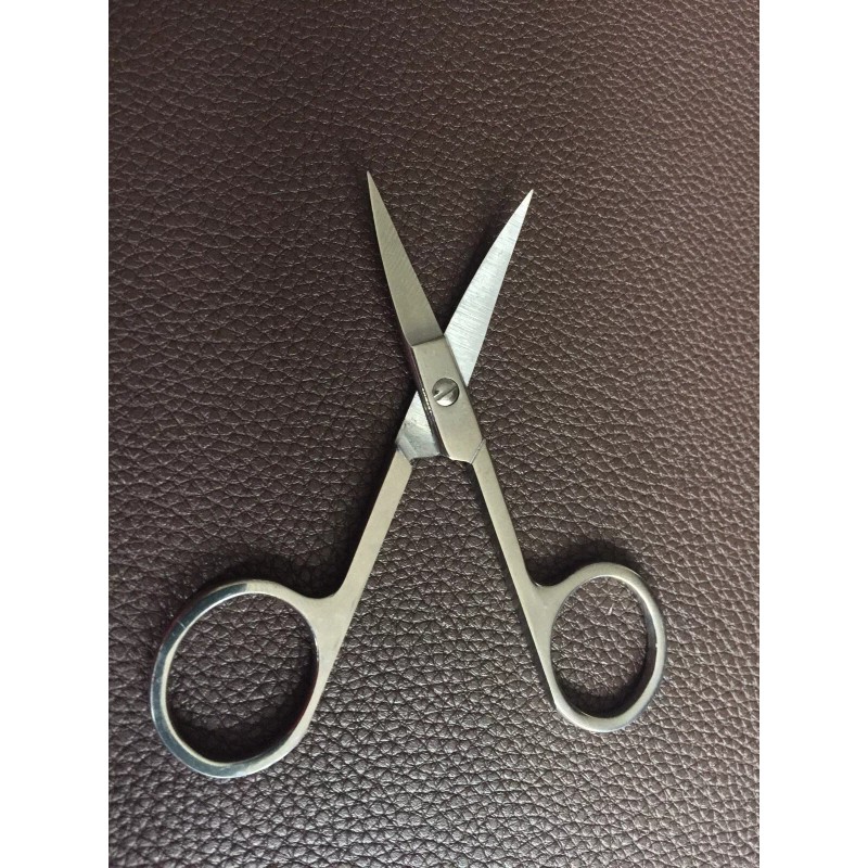 Unbranded 3 1/2 Inch Stainless Steel Scissors Curved Tip