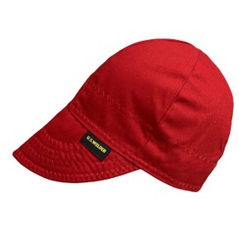 US Welder Reversible Welding Cap RED (7 5/8)