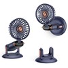 TOBRBE Portable Handheld Fan, Battery Operated Fan with Base, 8