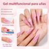 CHERIMOYA Poly Gel Constructor de Uñas 50ml,Fortalecedor para Extensión (007