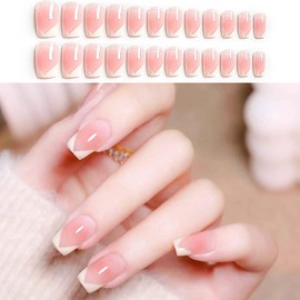 Turkalla Nail Tips for Hands, 24 Pieces, 12 Different Sizes, 3D Dimensional, Easy to Apply, Reusable, Fake Nails, Gel Nails, Nail Seals, Hand, Nail Art, Nail Parts, Stylish, Popular Design, Beginners,