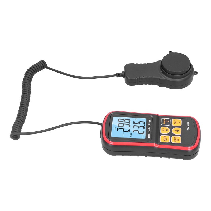 BENETECH Digital Luminance Meter HighAccuracy Handheld Industrial MultiFunction Illuminance Meter