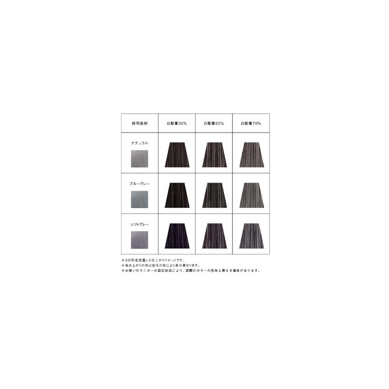 Hoyu Calencia Color 2.8 oz (80 g) Gray Hair Blur,