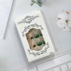 24Pcs Green St. Patrick’s Day Press on Nails Short Square