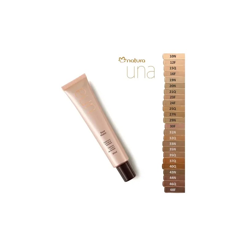 Base De Maquillaje Matte Una Natura 30 Ml Tono A