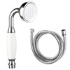 Skybath Shower Head Traditional Victorian Style Handheld Shower Sprayer and