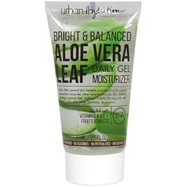 Urban Hydration Bright & Balanced Aloe Vera Leaf Facial Gel Moisturizer Lightweight, Hydrates, Reduces Inflammation, Fights Acne, Anti-Aging Benefits For Smooth Skin, All Skin Types 2.5 Fl Ounce
