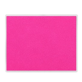 Ink Pad 5 x 4 Inch Craft Large Stamp Pad for Rubber Stamps Finger Painting (Hot Pink)