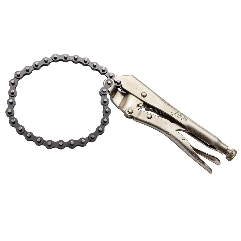 Jetech 10-inch Locking Chain Clamp | 20-inch Chrome Vanadium Steel