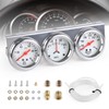 2" 52 mm 3 in1 Car Meter Triple Gauge Kit