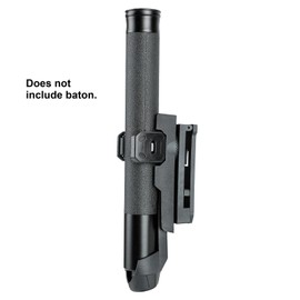360° Rotating Quick Release Expandable Baton Holder for 21"-26" Telescopic Batons, Tactical Duty Belt/MOLLE Compatible, Police Security Self Defense Gear（Diameter 0.98"~ 1.14" ）