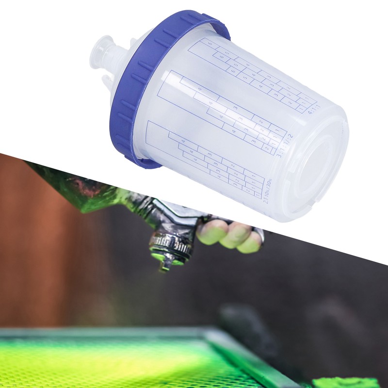 350ml Disposable Paint Spray Gun Cups Plastic Spray Gun Jug