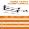 Pull Out Valet Rods for Closets, Clothes Hanger Rail Slide