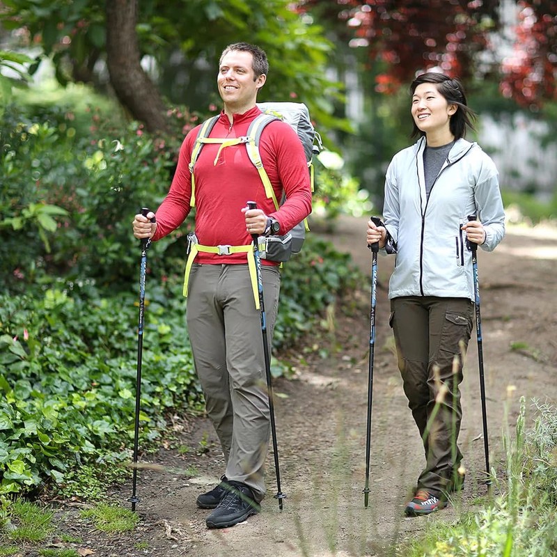 Fizan Compact 3 Trekking Poles – 5.6 oz Ultralight, Backpacking,