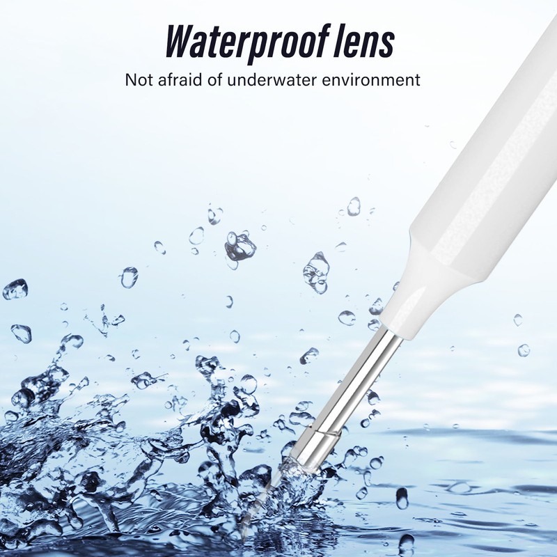 Ear Wax Removal Tool Waterproof Camera Lighting Ear Cleansing Scoops