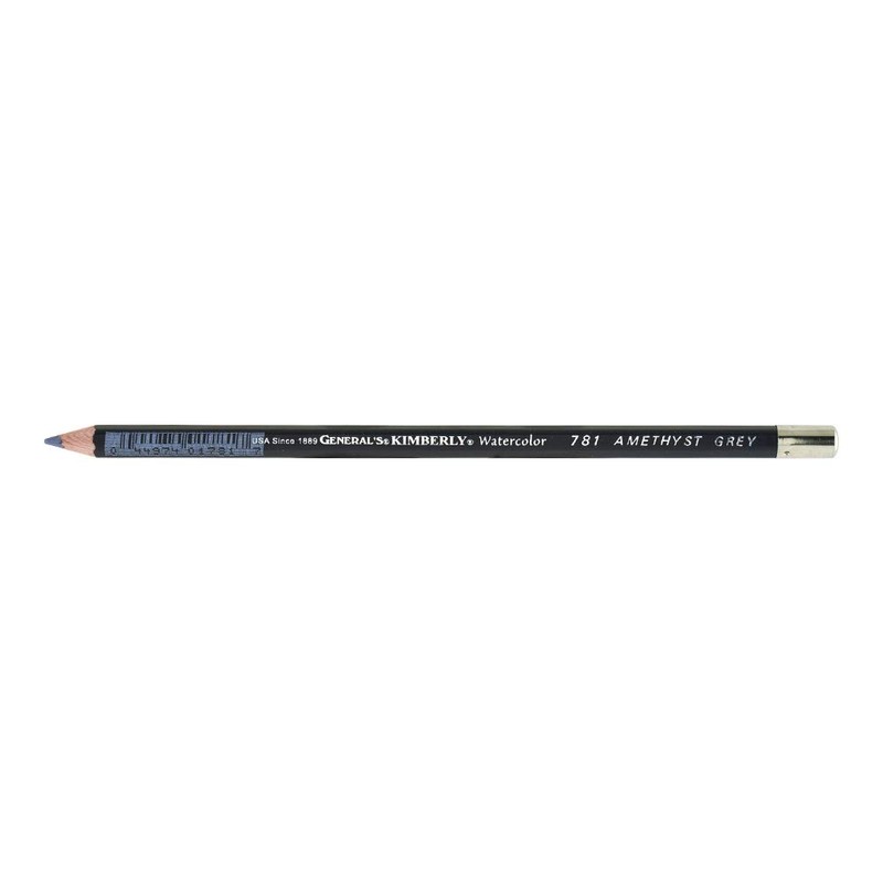 General Pencil, Kimberly Watercolor Pencil Amethyst Grey, (781)