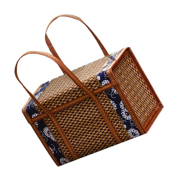 Toddmomy Fruit Basket Hamper Decor The Picnic Basket Foldable Beach