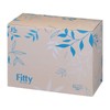 Fitty 7DAYS Non-woven Mask, EX Plus, White, Regular, Size, 100