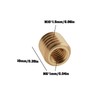 Create idea 10PCS M10 Male to M6 Female Thread Adapter